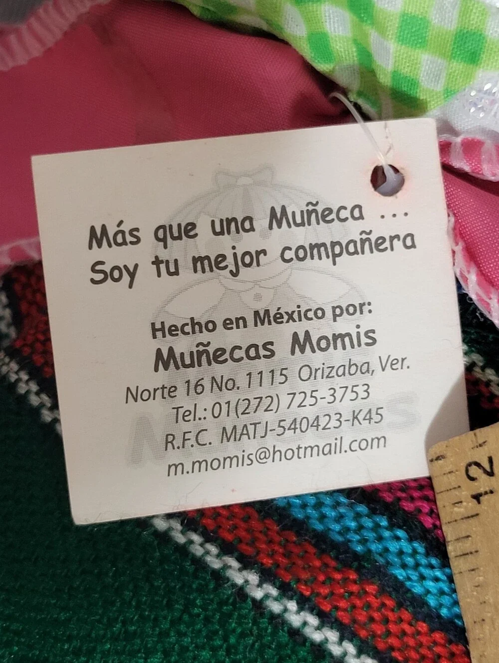 Vintage Munecas Mexicanas Girl Doll Mexican Souvenir Folk Art Sombrero 10